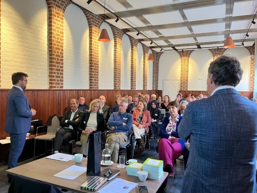 Verbindende ledenbijeenkomst in Leerhotel Het Klooster