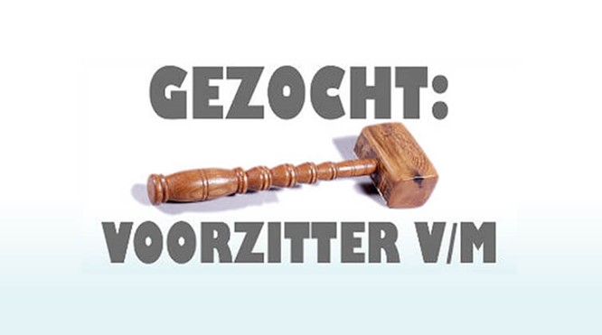 Vacature voorzitter van het bestuur